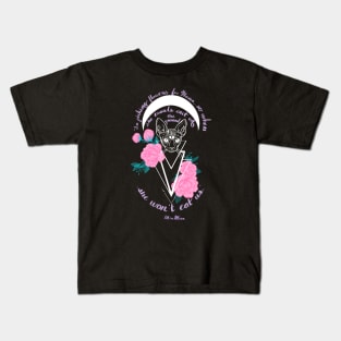 Miss. Mina grave flowers Kids T-Shirt